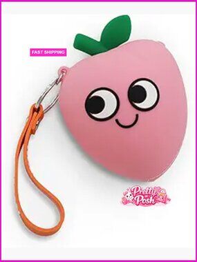 Silicone Coin Purse with Zipper Closure, Mini Wallet for Coins and Cash